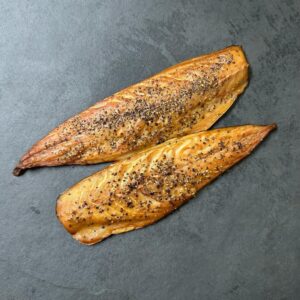 Hot Smoked Peppered Mackerel Fillet