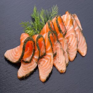 Smoked Salmon Dill Marinated