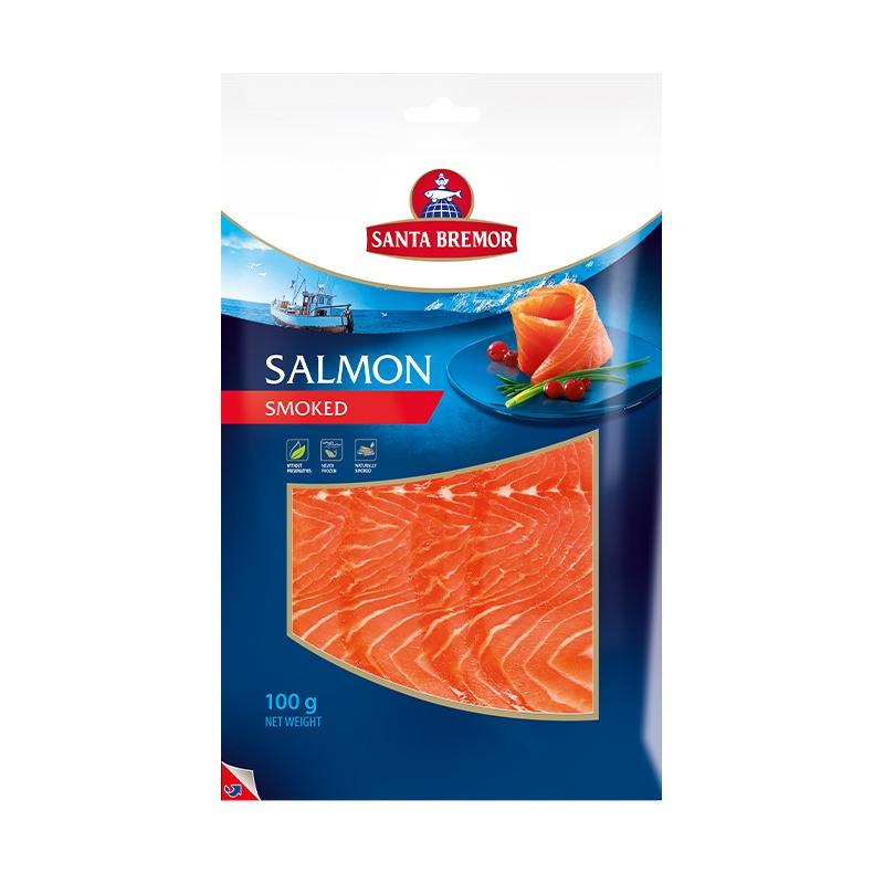 Soft Smoked Salmon Fillet Slices – Santa Bremor